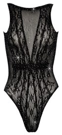 Cottelli Collection Fantasy Body z Kryształkami Czarny S-L Fantasy by Cottelli