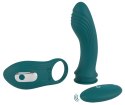 Couples Choice Zestaw 3w1 z wibratorem G i pierścieniem, pilot RC Couples Choice