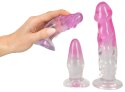 Crystal Clear Zestaw 3 Treningowych Wtyczek i Form Anatomicznych Rożowych Crystal