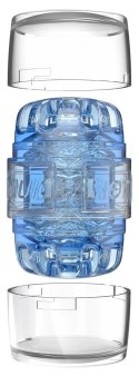Fleshlight Quickshot Turbo Blue Ice kompaktowa maszyna intymna TPE Fleshlight