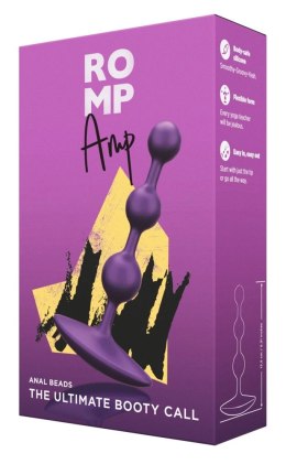 ROMP Amp - Koraliki silikonowe 3 rozmiary, elastyczne, 13,5 cm ROMP