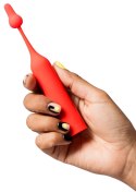 ROMP Pop Mini urządzenie wibrujące 2 wymienne końcowki silikonowe 14,5cm ROMP