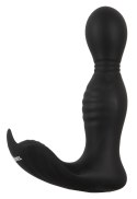 Rebel RC Prostate Massager - Głowka Obrotowa, 9 Trybow, Pilot, Czarny Rebel