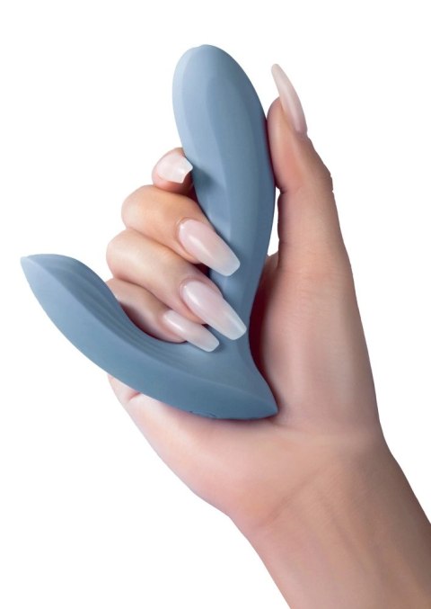Svakom Erica - niebieska maszyna intymna do noszenia, Bluetooth, 11 trybow SVAKOM