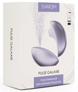 Svakom Pulse Galaxy Lilac - stymulator powietrzny z projektorem LED SVAKOM