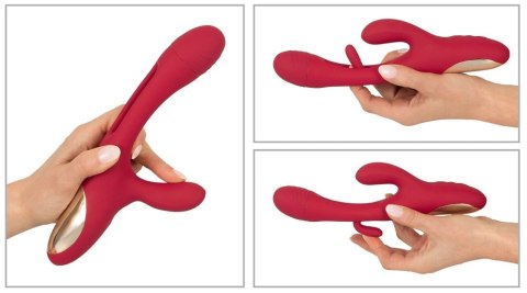 Sweet Smile Rabbit Flicking - Model z funkcją Flicking Tongue, fioletowy 24,2 cm Sweet Smile