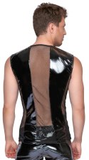 Black Level Koszulka Vinylowa Bez Rękawow Siateczka 2XL Czarna Black Level