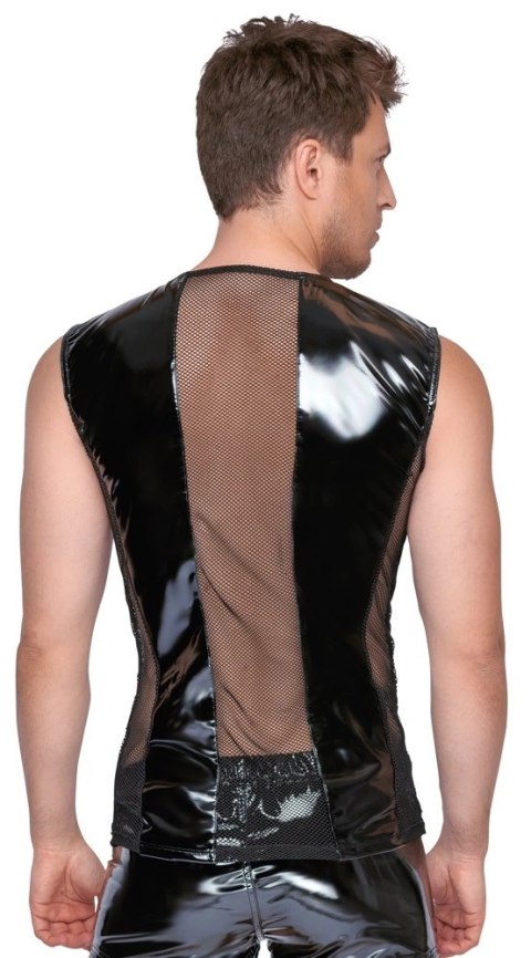 Black Level Koszulka Vinylowa Bez Rękawow Siateczka 2XL Czarna Black Level