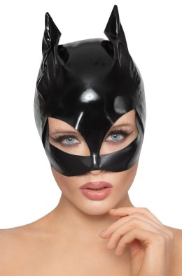 Black Level maska vinylowa z uszami kota czarna S-L poliuretan Black Level