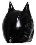 Black Level maska vinylowa z uszami kota czarna S-L poliuretan Black Level