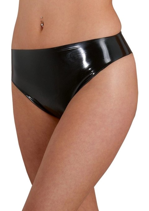 Late X Majtki Lateksowe Czarne 2XL - Model Anatomiczny Late X