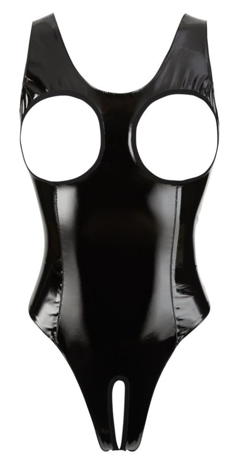 Black Level Body Vinylowe Bez Kroku i Biustu M Czarny Zamek Black Level