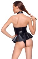 Black Level Body Vinylowe Czarny Połysk Z Spodnicą XL Regulowane Black Level