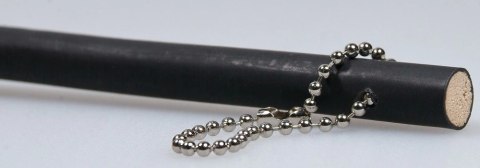 Fetish Collection Bat trzcinowy z powłoką winylową 75 cm czarny Fetish Collection