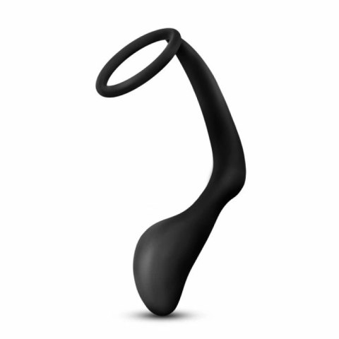 Blush Anal Adventures Platinum silikonowy zestaw z pierścieniem i aplikatorem