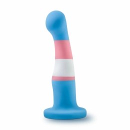 Blush Avant Pride True Blue silikonowy model z przyssawką 17 cm