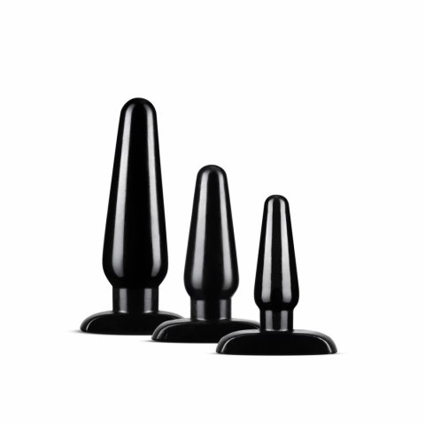 Blush Novelties Anal Adventures Zestaw 3 Stopniowanych Korkow Basic Plug Kit