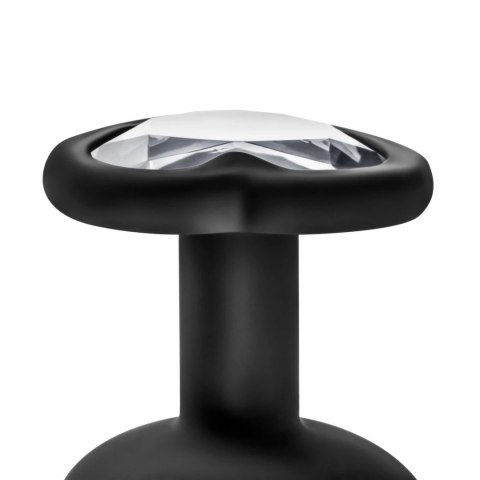 Blush Temptasia Bling Plug Medium Czarny z Kryształkiem