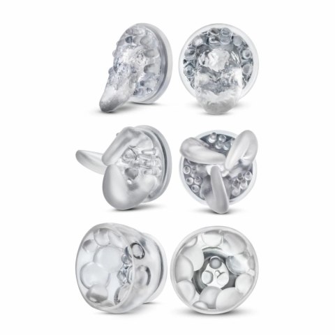 Blush Temptasia Titillator - System do masażu i rotacji z przyssawkami, USB