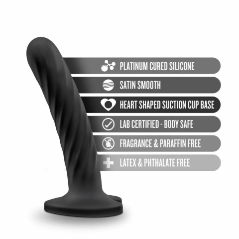 Blush Temptasia Twist Medium - Model anatomiczny z przyssawką i wypukłościami