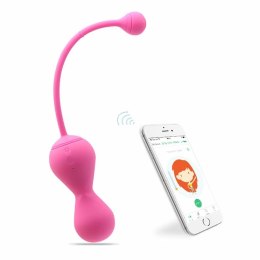 Magic Motion Smart Kegel Master Balls Pink - Trening mięśni dna miednicy z aplikacją