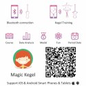 Magic Motion Smart Kegel Master Balls Pink - Trening mięśni dna miednicy z aplikacją