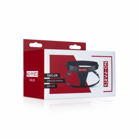 No-Parts Taylor uprząż z podwojnym O-Ringiem, regulowany pas do 140 cm