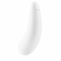 Satisfyer Curvy 2+ White - bezdotykowa maszyna intymna z aplikacją