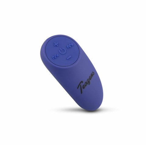 Teazers Jajko Wibrujące z Pilotem Bezprzewodowym, 10 Trybow, Fioletowe