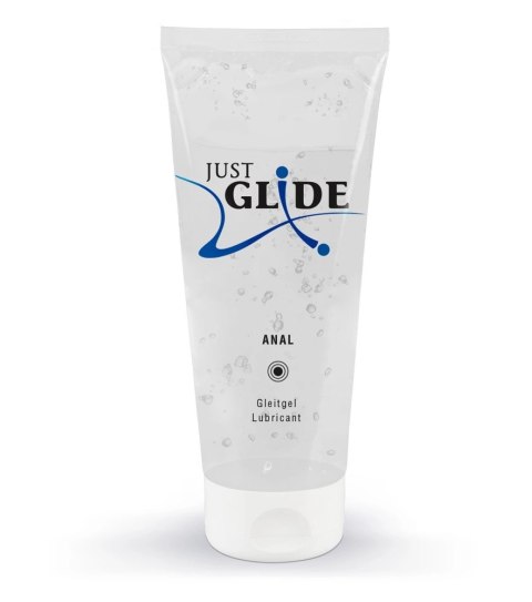 Just Glide Anal Lubrykant na bazie wody 200 ml - formuła wegańska Just Glide