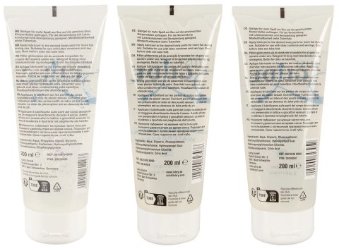 Just Glide Zestaw 3x200 ml Lubrykanty na bazie wody - Anal, Toys, Waterbased Just Glide