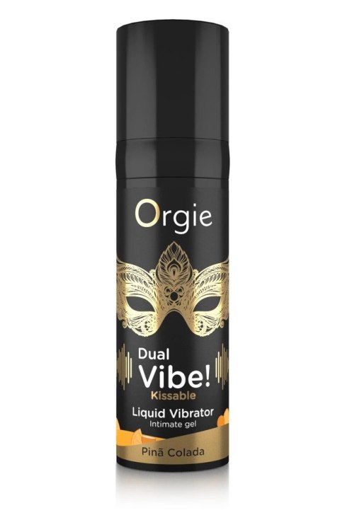 Orgie Dual Vibe Żel intymny o zapachu Pina Colada 15ml Orgie
