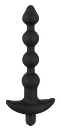 Black Velvets 4-elementowy zestaw intymny silikonowy czarny Black Velvets