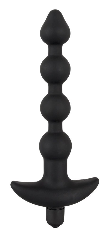 Black Velvets 4-elementowy zestaw intymny silikonowy czarny Black Velvets
