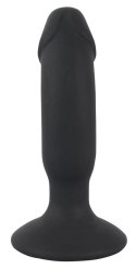 Black Velvets Wibrujący Korek Anatomiczny 7 Trybow Czarny 14 cm Black Velvets