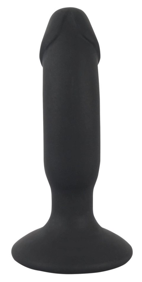 Black Velvets Wibrujący Korek Anatomiczny 7 Trybow Czarny 14 cm Black Velvets