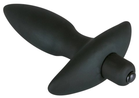 Black Velvets model 13cm - kompaktowa wtyczka analna z wibracją i uchwytem Black Velvets