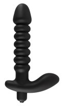 Black Velvets model z wypustkami - czarny, 17 cm, silikonowy Black Velvets
