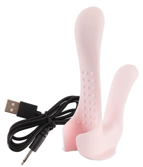 Couples Choice Wibrator Partnerski Rożowy 10 Trybow USB 13,1 cm Couples Choice
