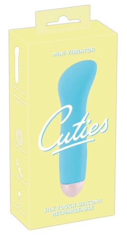 Cuties Mini Wibrator Niebieski 7 Trybow Wodoodporny 12,9 cm Cuties