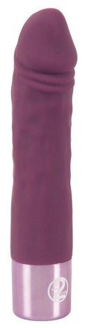 Elegant Series Mini Vibe fioletowy 14,3 cm - 15 trybow, ładowalny Elegant Series