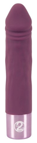 Elegant Series Mini Vibe fioletowy 14,3 cm - 15 trybow, ładowalny Elegant Series