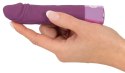 Elegant Series Mini Vibe fioletowy 14,3 cm - 15 trybow, ładowalny Elegant Series