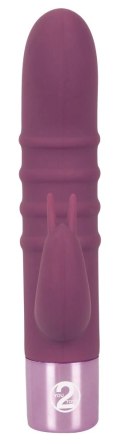 Elegant Series Rabbit Vibe Fioletowy 15 trybow - silikonowy, ładowalny Elegant Series