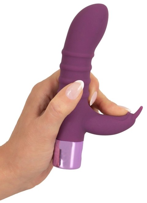 Elegant Series Rabbit Vibe Fioletowy 15 trybow - silikonowy, ładowalny Elegant Series