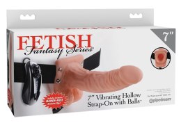 Fetish Fantasy Series Strap-On model zakrzywiony cielisty 18,9 cm Fetish Fantasy