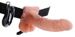 Fetish Fantasy Series Strap-On model zakrzywiony cielisty 18,9 cm Fetish Fantasy