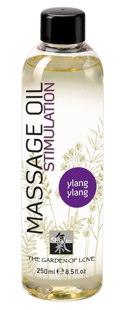 Hot Shiatsu Ylang Ylang Olejek do Masażu 250ml do skory wrażliwej HOT Shiatsu