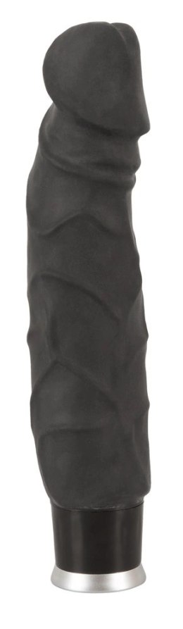 Nature Skin Wibrator Czarny 23 cm 8 Trybow Wibracji TPR Nature Skin