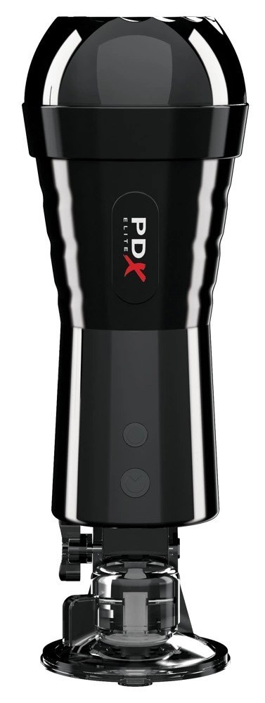 PDX Elite Intymny System Automatyczny Skora/Czarny 21cm USB PDX